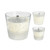 Scented Candle In Glitter Holder 2 Assorted