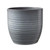 Bergamo Ceramic Pot Light Grey Glaze