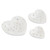 SET Of 3 Heart Dishes