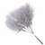 Fluffy Feathers Grey 24cm 6 Pieces Per Pack