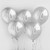 Silver 40 Balloons 5pk