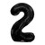 Balloon No 2 Black 34Inch