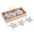 Moondust Birch Bark Star With Hanger