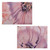 Canvas Pink Flower Print 2 Assorted