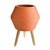 Apache Planter With Wooden Legs W40cm