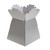 Living Vase Metallic Silver Pack of 30