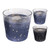 Candle In Glass Blue 2 Assorted