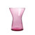 X Glass Vase Pink