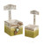 Rustic Country Squared Planter Set Of 2 Aged Eft