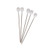 Corsage Pins Pear 62Mm White