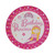 Princess Party Paper Plates Round 9Inch Pk8