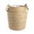 Grass Basket Natural With Handles S4