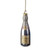 Glass Hanging Champagne Bottle