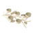 Bali Branches Cream Steel T Lite Holder