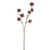 Autumn Sparkle Hibiscus Bud Spray Wine 61Cm