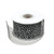 Ribbon Organza Blk Wht Dot 4Cm