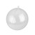 Plastic Deco Sphere Clear 100Mm