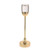 Duchess Curved Candle Stand Metal Gold Lrg