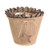 Jute Pot W Star Natural Lrg