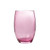 Belly Glass Vase Pink