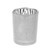Bead Candle Holder Silv 12.5Cm