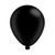 Black Latex Balloons pk of 8  (1/48)