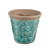 Aztec Planter Blue 13.5 Cm