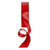Double Satin Ribbon 25Mm Bright Red