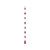 50cm Cerise Acrylic Teardrop Prism/Pearl  Garland (24/96)