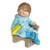 Puddles Boy Sat On Bench Ornament Blue