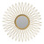 Mirror Gold Round 30Cm