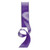 Double Satin Ribbon 25Mm Purple