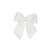 Cream Plush Bow 16"x19" (48cm) 