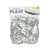Silver - 50mm Premium Pleat Ribbon 10m