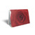 Folded Card Deep Red Rose - 10 x 7cm - Pack 25