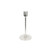 Covent Garden Tulip Candle Stick Raw Silver H21cm