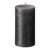 Bolsius Rustic Shimmer Metallic Candle 130 x 68 - Anthracite