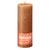 Bolsius Rustic Shine Pillar Candle 190 x 68- Spice Brown