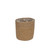 12cm Natural Jute Braided Rope Round Basket w/Liner