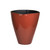 BFA Maple Pot Sqr 17Cm Red Recyclable Plastic