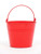 Bucket Zinc Red 15Cm High
