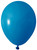 Blue Round Shape Latex Balloon - 5 inch - Pk 100