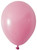 Pink Round Shape Latex Balloon - 5 inch - Pk 100