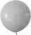 Grey Jumbo Latex Balloon - 24 inch - Pk 3