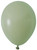 Sage Green Round Shape Latex Balloon - 5 inch - Pk 100