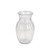 Glass Olpe Vase 19x12cm
