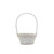 27.5cm Round Victoria Basket W/Handle 