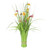 Grass Bundle And Flowers Standing 66Cm
