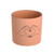 Peace and Love Heart Plant Pot 12.5cm