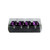 S/4 Sqr Purple Acrylic Diamond Napkin Ring (12/36)
